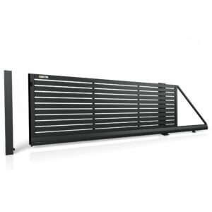 Brama aluminiowa przesuwna WISNIOWSKI MODERN AW.AL.101.