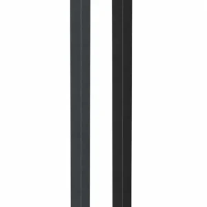 Słupek stalowy 6x6x230 cm antracytowy lub czarny